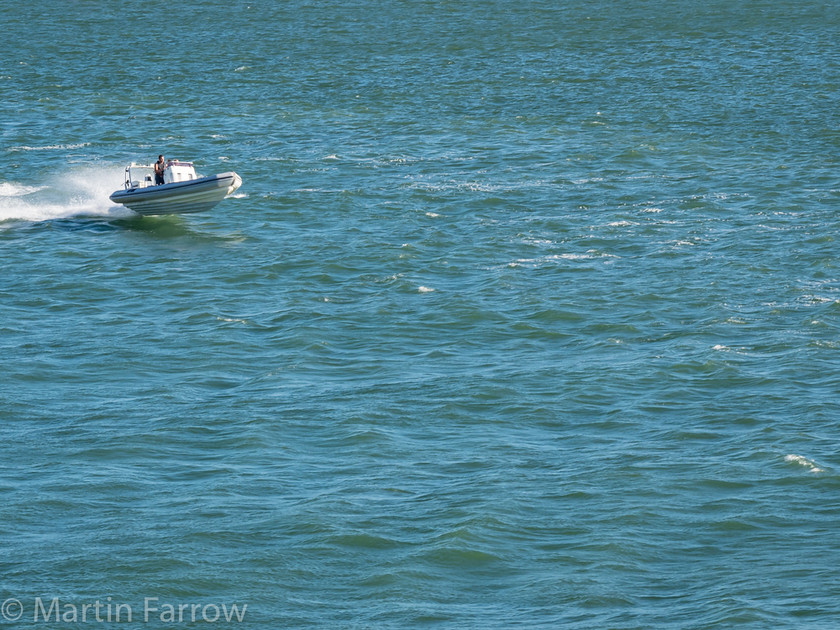 Leaping-RIB 
 RIB at speed flying out of the water 
 Keywords: Cowes, RIB, Solent, boat, boats, bounce, fast, flying, motor, ocean, powerboat, powerboats, sea, speed, spray, water, waves, wet