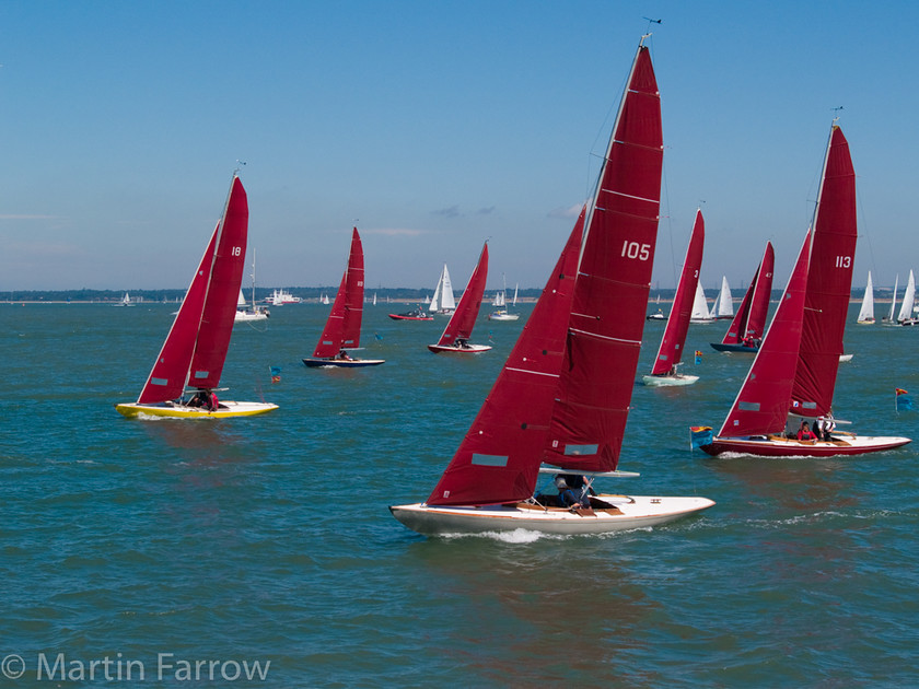 Redwings 
 Redwing yachts racing 
 Keywords: Cowes Week, boats,sea,waves,ocean,sail,red,yacht,yachts,racing,race,colour